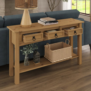 Longshore Tides Dinnington 47.99" Solid Wood Console Table & Reviews ...